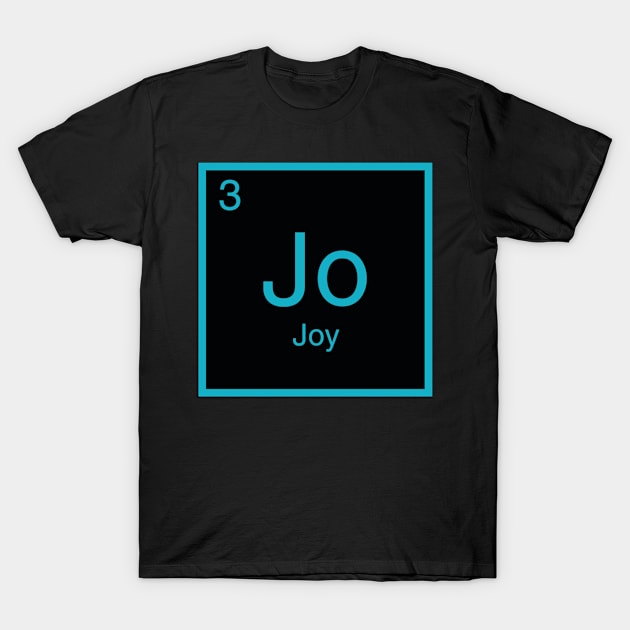 Periodic Table Joy Element T-Shirt by Simoss01